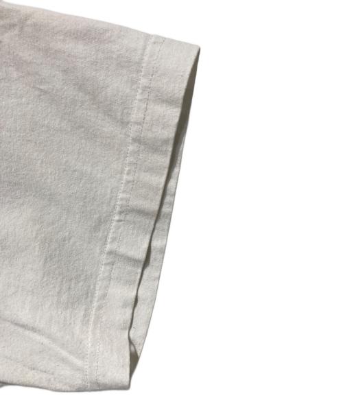 BALENCIAGA（バレンシアガ）BALENCIAGA (バレンシアガ) ロゴタブtシャツ ホワイト サイズ:Sの古着・服飾アイテム