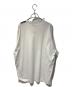 BALENCIAGA (バレンシアガ) ロゴタブtシャツ ホワイト サイズ:S：23000円