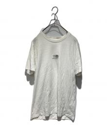 MM6 Maison Margiela（エムエムシックスメゾンマルジェラ）の古着「ロゴtシャツ」｜ホワイト