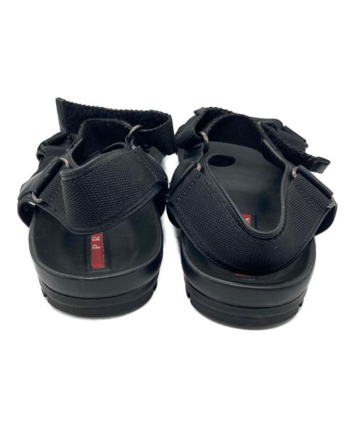 PRADA（プラダ）PRADA (プラダ) スポーツサンダル ブラック サイズ:7 1/2の古着・服飾アイテム