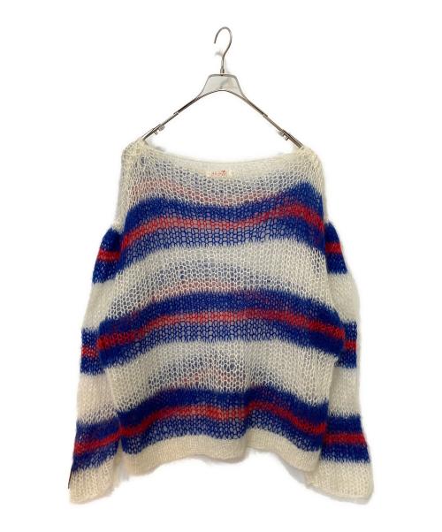 SYUMAN.（シュウマン）SYUMAN. (シュウマン) ニット ホワイト サイズ:FREEの古着・服飾アイテム