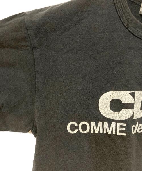 CDG（シーディージー）CDG (シーディージー) ロゴプロントTee ブラック サイズ:Mの古着・服飾アイテム