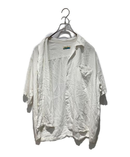 penneys HAWAII（‐）penneys HAWAII (‐) レーヨンシャツ ホワイト サイズ:不明の古着・服飾アイテム