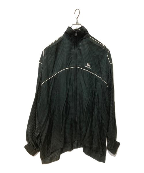 BALENCIAGA（バレンシアガ）BALENCIAGA (バレンシアガ) レーヨンジップアップジャケット ブラック サイズ:XSの古着・服飾アイテム