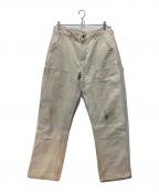 CarHarttカーハート）の古着「ダブルニーパンツ」｜ベージュ
