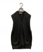 ISSEY MIYAKEイッセイミヤケ）の古着「ニットベスト」｜ブラック