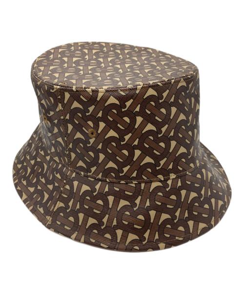 BURBERRY LONDON（バーバリーロンドン）BURBERRY LONDON (バーバリーロンドン) BUCKET HAT ブラウン×オレンジ サイズ:XLの古着・服飾アイテム