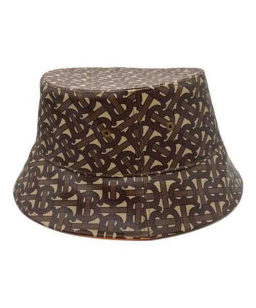 BURBERRY LONDON（バーバリーロンドン）BURBERRY LONDON (バーバリーロンドン) BUCKET HAT ブラウン×オレンジ サイズ:XLの古着・服飾アイテム