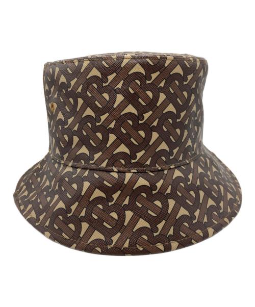 BURBERRY LONDON（バーバリーロンドン）BURBERRY LONDON (バーバリーロンドン) BUCKET HAT ブラウン×オレンジ サイズ:XLの古着・服飾アイテム