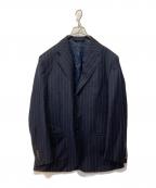 POLO RALPH LAURENポロ・ラルフローレン）の古着「ストライプ3Bジャケット」｜ネイビー