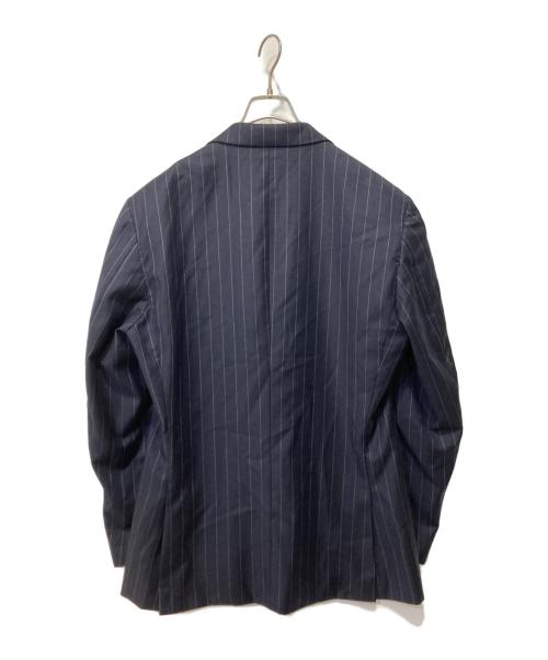 POLO RALPH LAUREN（ポロ・ラルフローレン）POLO RALPH LAUREN (ポロ・ラルフローレン) ストライプ3Bジャケット ネイビー サイズ:38の古着・服飾アイテム