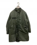 US ARMYユーエスアーミー）の古着「後染めM-65フィッシュテールコート」｜オリーブ