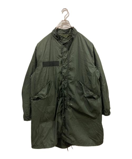 US ARMY（ユーエスアーミー）US ARMY (ユーエスアーミー) 後染めM-65フィッシュテールコート オリーブ サイズ:Mの古着・服飾アイテム