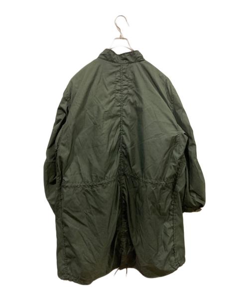 US ARMY（ユーエスアーミー）US ARMY (ユーエスアーミー) 後染めM-65フィッシュテールコート オリーブ サイズ:Mの古着・服飾アイテム