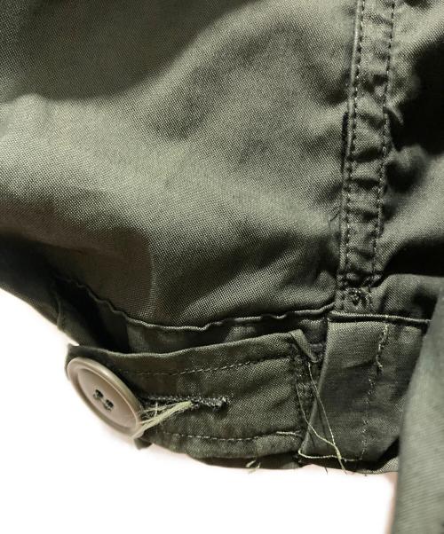 US ARMY（ユーエスアーミー）US ARMY (ユーエスアーミー) 後染めM-65フィッシュテールコート オリーブ サイズ:Mの古着・服飾アイテム