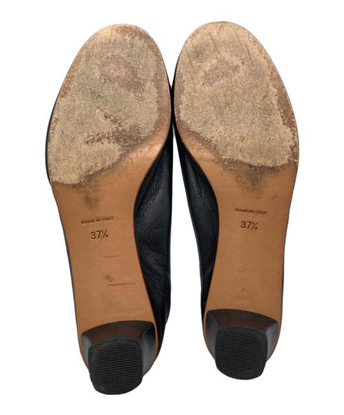 MARTINIANO（マルティニアーノ）MARTINIANO (マルティニアーノ) レザーパンプス ブラック サイズ:37 1/2の古着・服飾アイテム