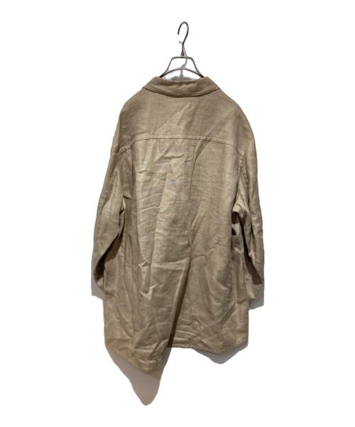 HERMES（エルメス）HERMES (エルメス) リネンジャケット ベージュ サイズ:48の古着・服飾アイテム