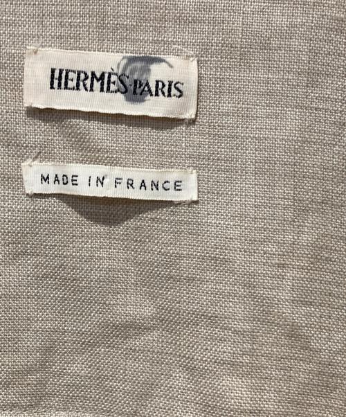 HERMES（エルメス）HERMES (エルメス) リネンジャケット ベージュ サイズ:48の古着・服飾アイテム