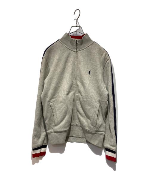 POLO RALPH LAUREN（ポロ・ラルフローレン）POLO RALPH LAUREN (ポロ・ラルフローレン) ジップアップスウェット グレー サイズ:Mの古着・服飾アイテム