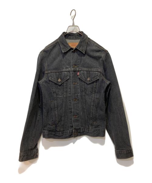 LEVI'S（リーバイス）LEVI'S (リーバイス) 先染めデニムジャケット ブラック サイズ:38の古着・服飾アイテム