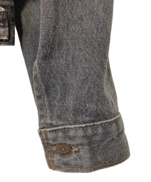 LEVI'S（リーバイス）LEVI'S (リーバイス) 先染めデニムジャケット ブラック サイズ:38の古着・服飾アイテム