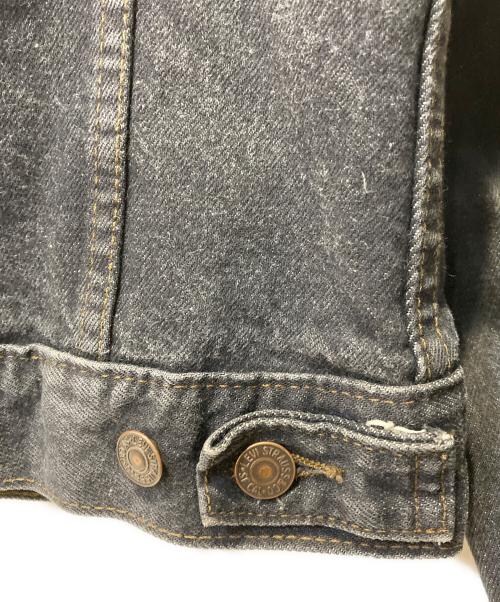 LEVI'S（リーバイス）LEVI'S (リーバイス) 先染めデニムジャケット ブラック サイズ:38の古着・服飾アイテム