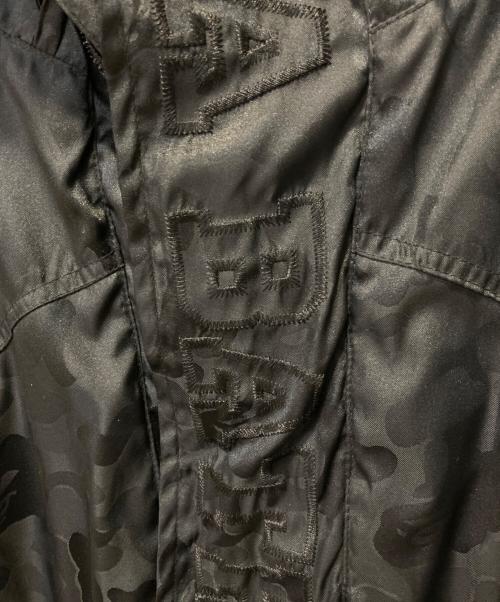 A BATHING APE（ア ベイシング エイプ）A BATHING APE (ア ベイシング エイプ) ナイロンジャケット/001hj9801005 ブラック サイズ:Mの古着・服飾アイテム