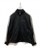 A BATHING APEア ベイシング エイプ）の古着「LINE CAMO JACQUARD BATHING APE LOGO RELAXED FIT TRACK JACKET/001swk801309m」｜ブラック