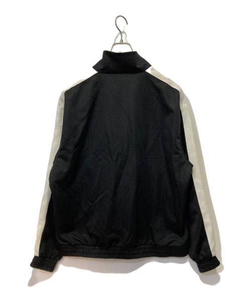 A BATHING APE（ア ベイシング エイプ）A BATHING APE (ア ベイシング エイプ) LINE CAMO JACQUARD BATHING APE LOGO RELAXED FIT TRACK JACKET/001swk801309m ブラック サイズ:Lの古着・服飾アイテム