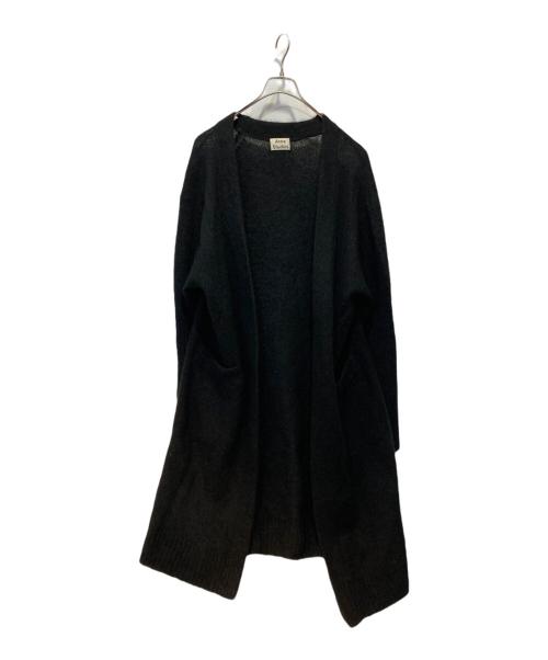 Acne studios（アクネ ストゥディオス）Acne studios (アクネ ストゥディオス) ロングカーディガン ブラック サイズ:XXSの古着・服飾アイテム