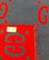 GUCCI (グッチ) GGジャガードウールシルクスカーフ ネイビー×レッド：23000円