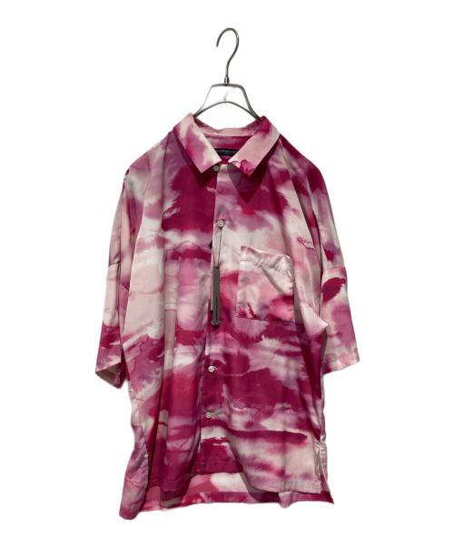 KAZUYUKI KUMAGAI ATTACHMENT（カズユキクマガイ アタッチメント）KAZUYUKI KUMAGAI ATTACHMENT (カズユキクマガイ アタッチメント) 半袖シャツ ピンク サイズ:2の古着・服飾アイテム