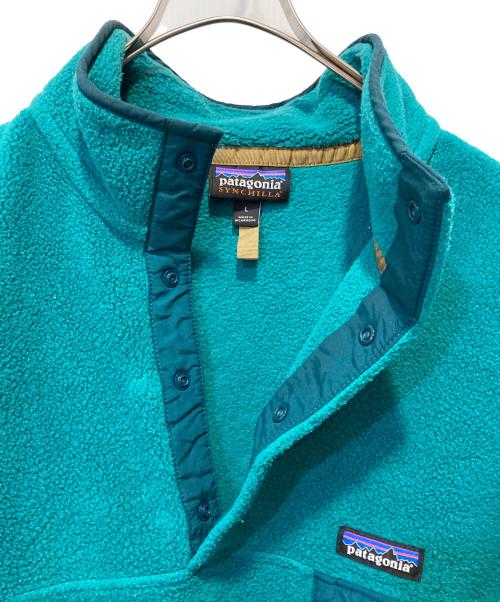 Patagonia（パタゴニア）Patagonia (パタゴニア) ライトウェイトシンチラスナップT グリーン サイズ:Ｌの古着・服飾アイテム