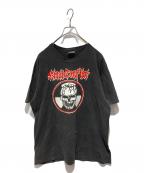 Hanesヘインズ）の古着「90’s ヴィンテージバンドTEE」｜ブラック×レッド