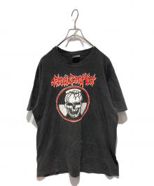 Hanes（ヘインズ）の古着「90’s ヴィンテージバンドTEE」｜ブラック×レッド