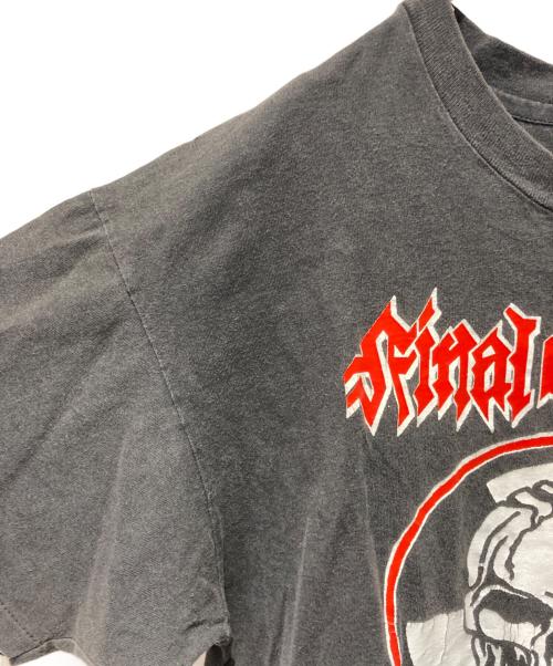 Hanes（ヘインズ）Hanes (ヘインズ) 90’s ヴィンテージバンドTEE ブラック×レッド サイズ:Ｌの古着・服飾アイテム