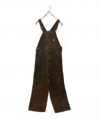 CarHarttカーハート）の古着「ダックオーバーオール」｜ブラウン