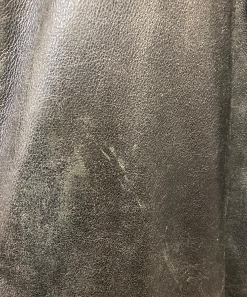 CROFT&BARROW（クロフトアンドバロー）CROFT&BARROW (クロフトアンドバロー) レザージャケット ブラック サイズ:XLの古着・服飾アイテム