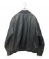 CROFT&BARROW (クロフトアンドバロー) レザージャケット ブラック サイズ:XL：13000円