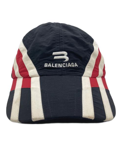 BALENCIAGA（バレンシアガ）BALENCIAGA (バレンシアガ) HAT TRACKSUIT CAP ブラック サイズ:Ｌの古着・服飾アイテム