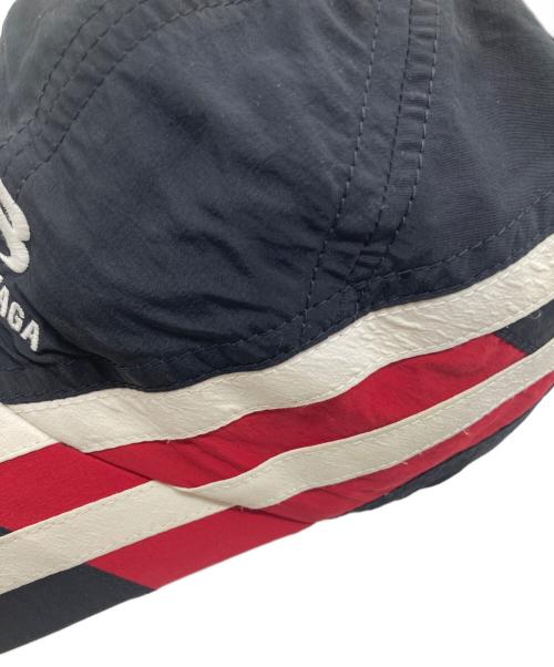 BALENCIAGA（バレンシアガ）BALENCIAGA (バレンシアガ) HAT TRACKSUIT CAP ブラック サイズ:Ｌの古着・服飾アイテム