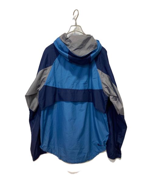 NIKE ACG（ナイキエーシージー）NIKE ACG (ナイキエーシージー) アノラックパーカー ブルー×ネイビー サイズ:Sの古着・服飾アイテム