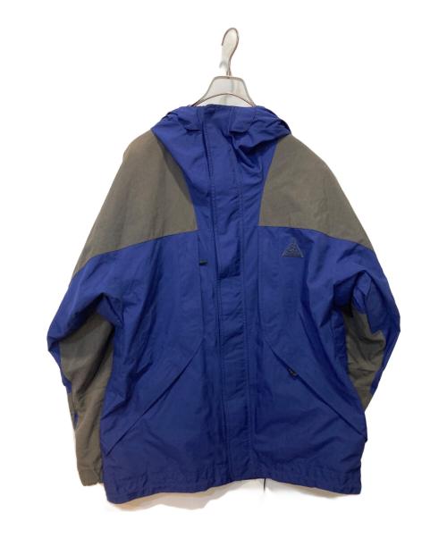NIKE ACG（ナイキエーシージー）NIKE ACG (ナイキエーシージー) フーデッドジャケット ネイビー×グレー サイズ:Ｍの古着・服飾アイテム