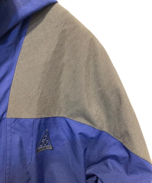 NIKE ACG（ナイキエーシージー）NIKE ACG (ナイキエーシージー) フーデッドジャケット ネイビー×グレー サイズ:Ｍの古着・服飾アイテム