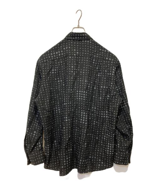 LAD MUSICIAN（ラッドミュージシャン）LAD MUSICIAN (ラッドミュージシャン) TENCEL BROAD STUDZ BIG SHIRT ブラック サイズ:42の古着・服飾アイテム