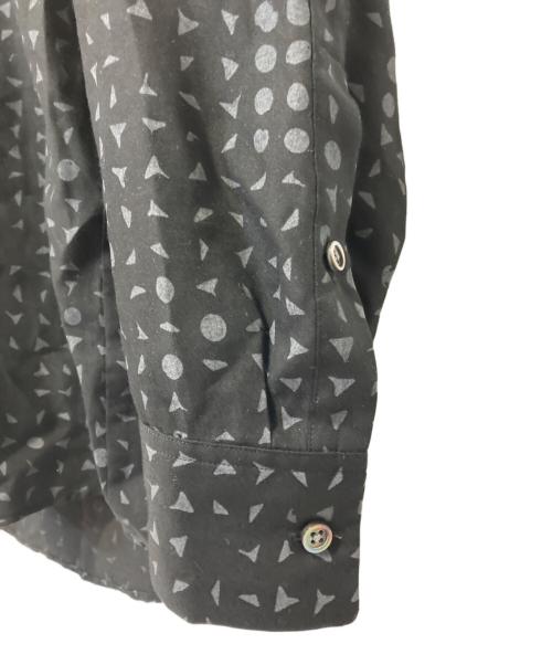 LAD MUSICIAN（ラッドミュージシャン）LAD MUSICIAN (ラッドミュージシャン) TENCEL BROAD STUDZ BIG SHIRT ブラック サイズ:42の古着・服飾アイテム