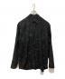 LAD MUSICIAN（ラッドミュージシャン）の古着「TENCEL BROAD STUDZ BIG SHIRT」｜ブラック