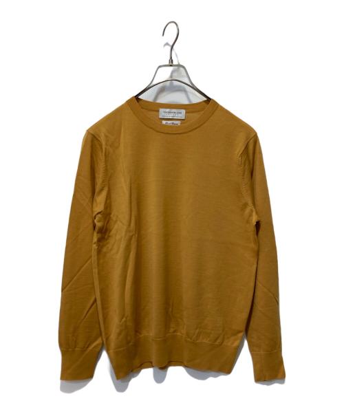 TOMORROW LAND tricot（トゥモローランド トリコ）TOMORROW LAND tricot (トゥモローランド トリコ) スーパーファインメリノウール クルーネックプルオーバー イエロー サイズ:Sの古着・服飾アイテム