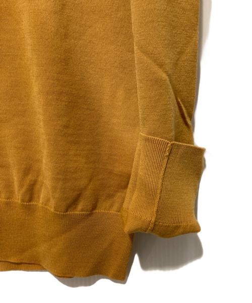 TOMORROW LAND tricot（トゥモローランド トリコ）TOMORROW LAND tricot (トゥモローランド トリコ) スーパーファインメリノウール クルーネックプルオーバー イエロー サイズ:Sの古着・服飾アイテム