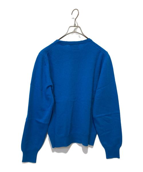 Drumohr（ドルモア）Drumohr (ドルモア) ウールニット ブルー サイズ:46の古着・服飾アイテム